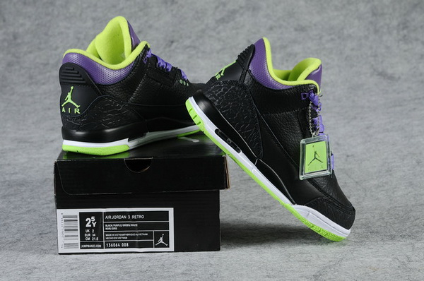 Air Jordan 3 Kids shoes--024